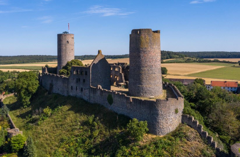 Burgruine Malsburg, Zierenberg, Germany, Germany